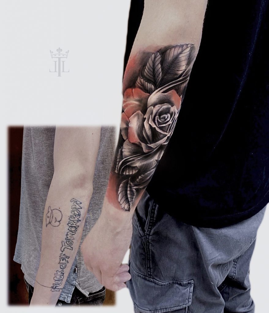 Cover Up Tattoo Tattoo Studio Bern Lebende Legend Tattoo