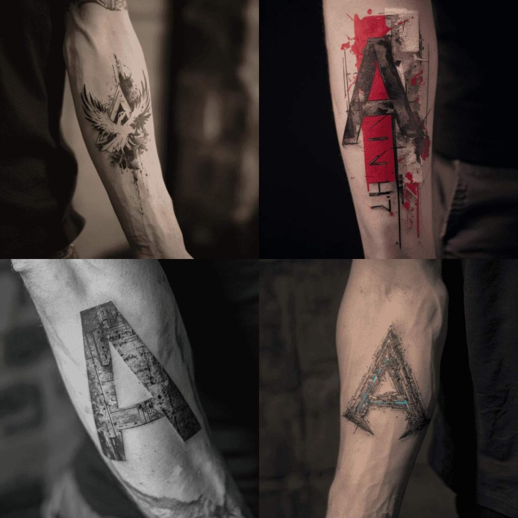 Alpha Tattoo Designs