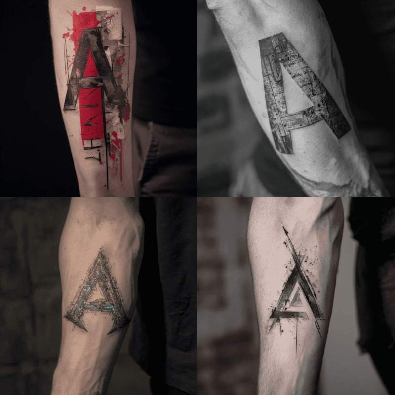 Alpha Tattoo Designs