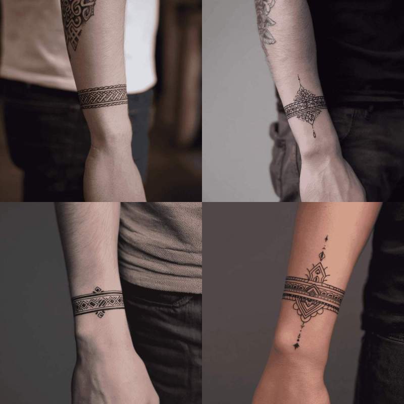 Armband Tattoo Unterarm Designs