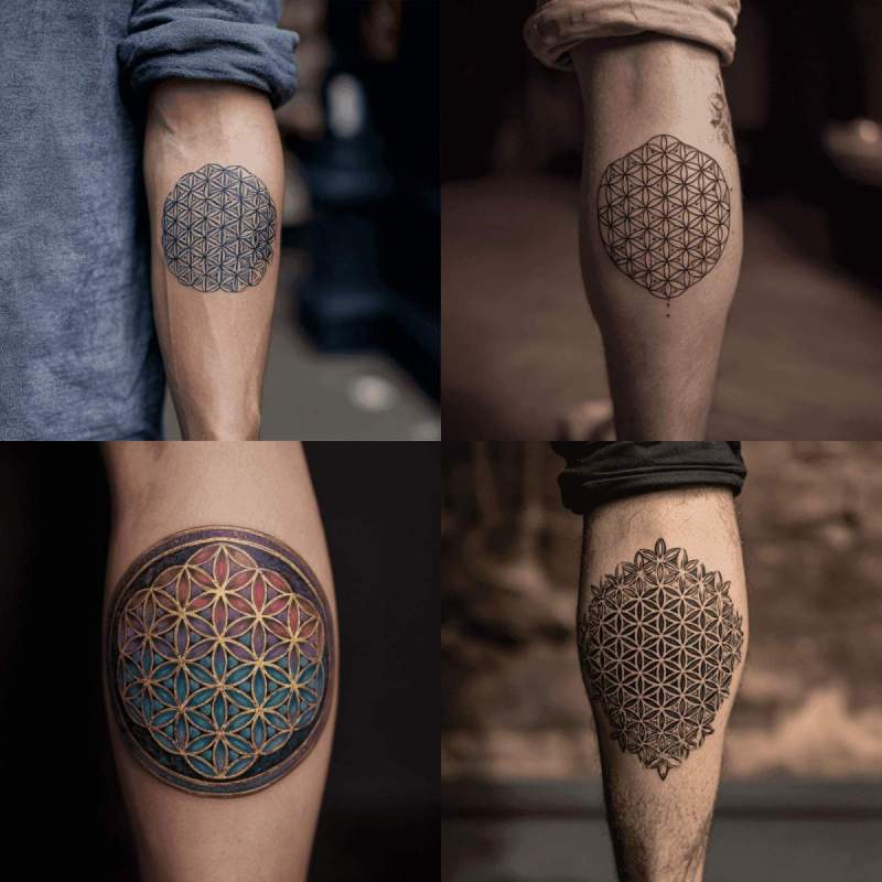 Blume des Lebens Tattoo Designs