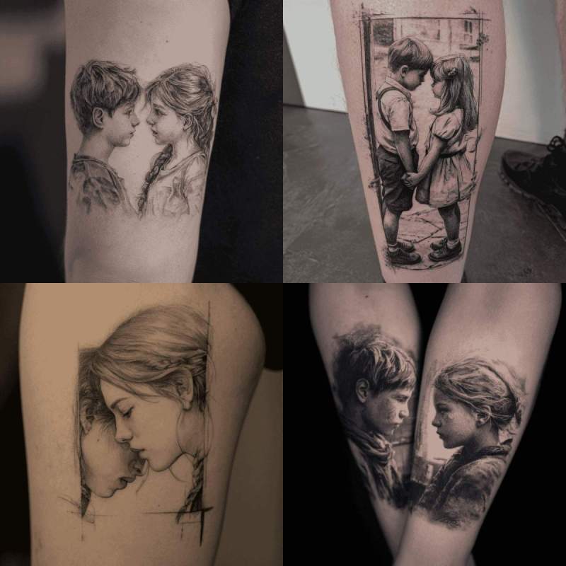 Bruder Schwester Tattoo Designs