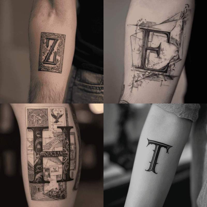 Buchstaben Tattoo Designs