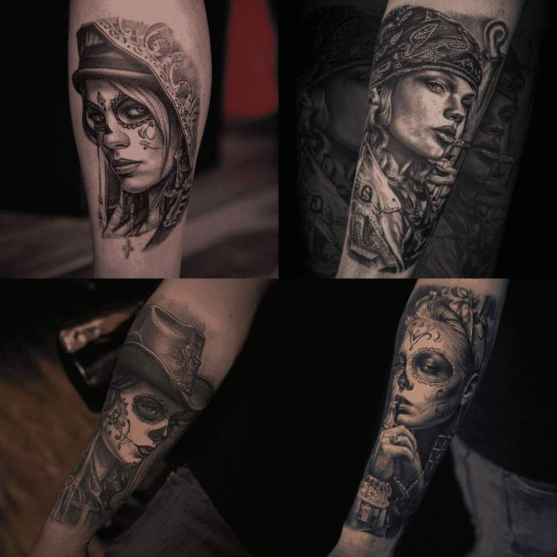 Chicano Style Tattoo Designs