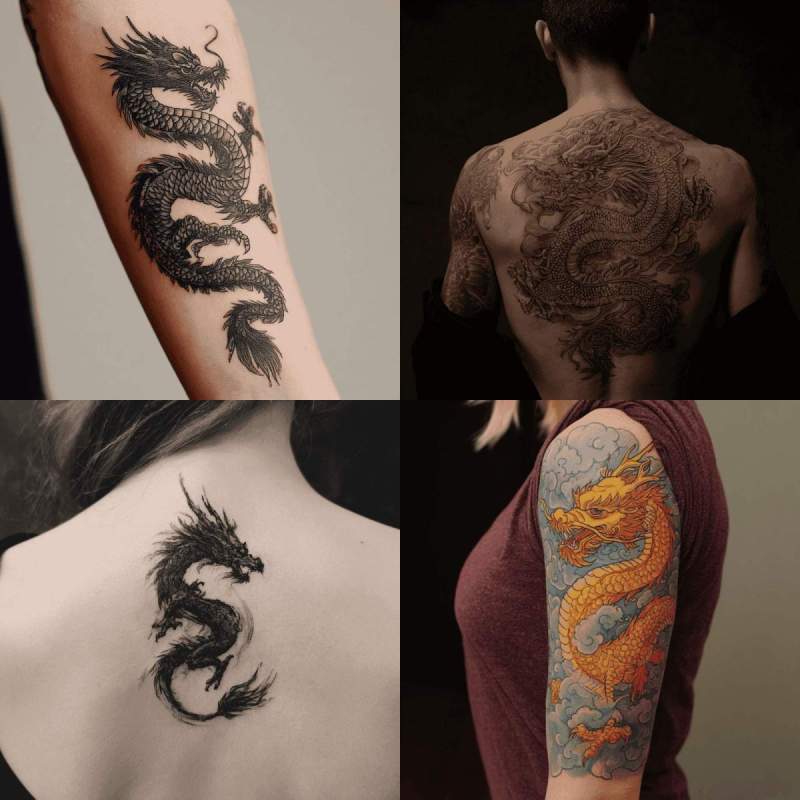 Chinese Dragon Tattoo