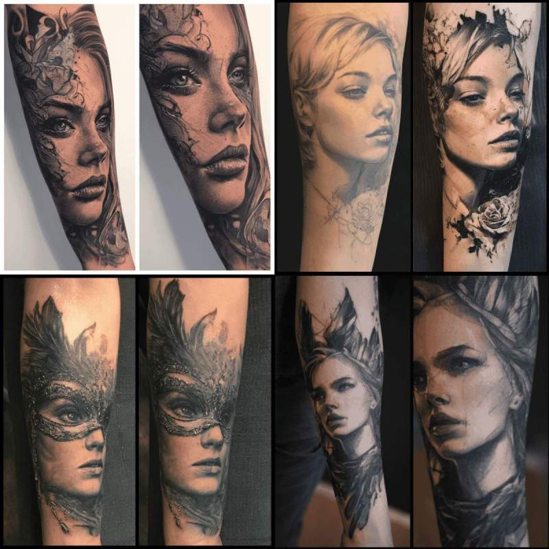 Cover Up Tattoo Unterarm Frau Designs