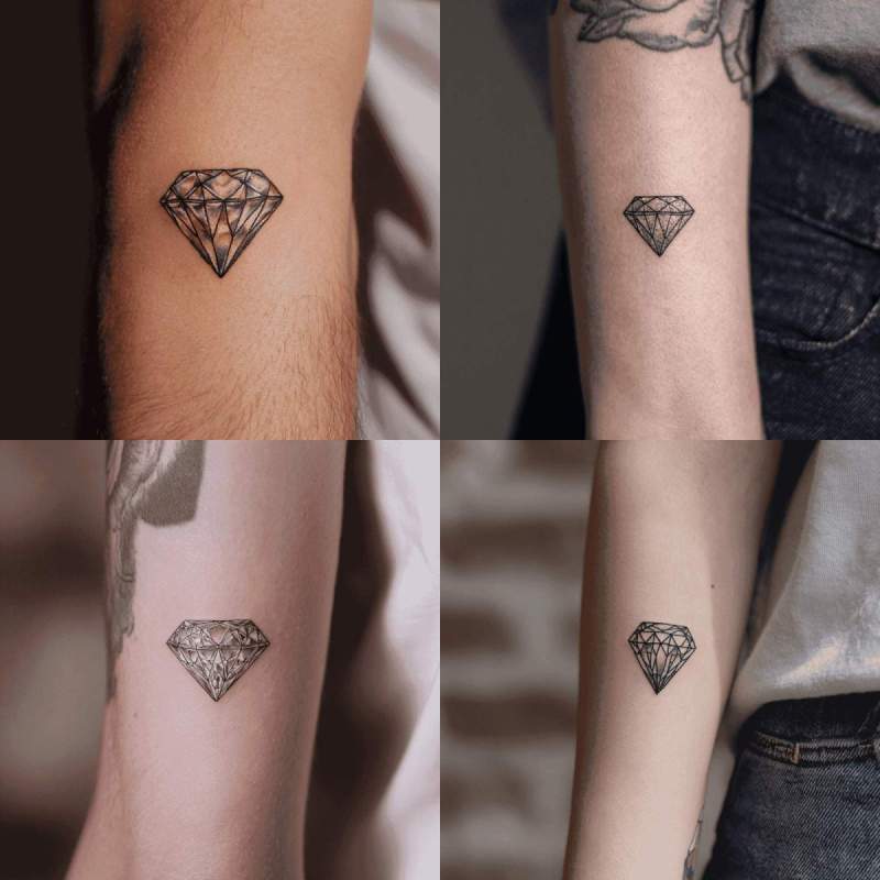 Diamant Tattoo Designs