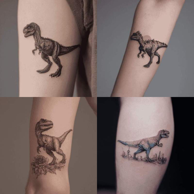 Dino Tattoo Designs
