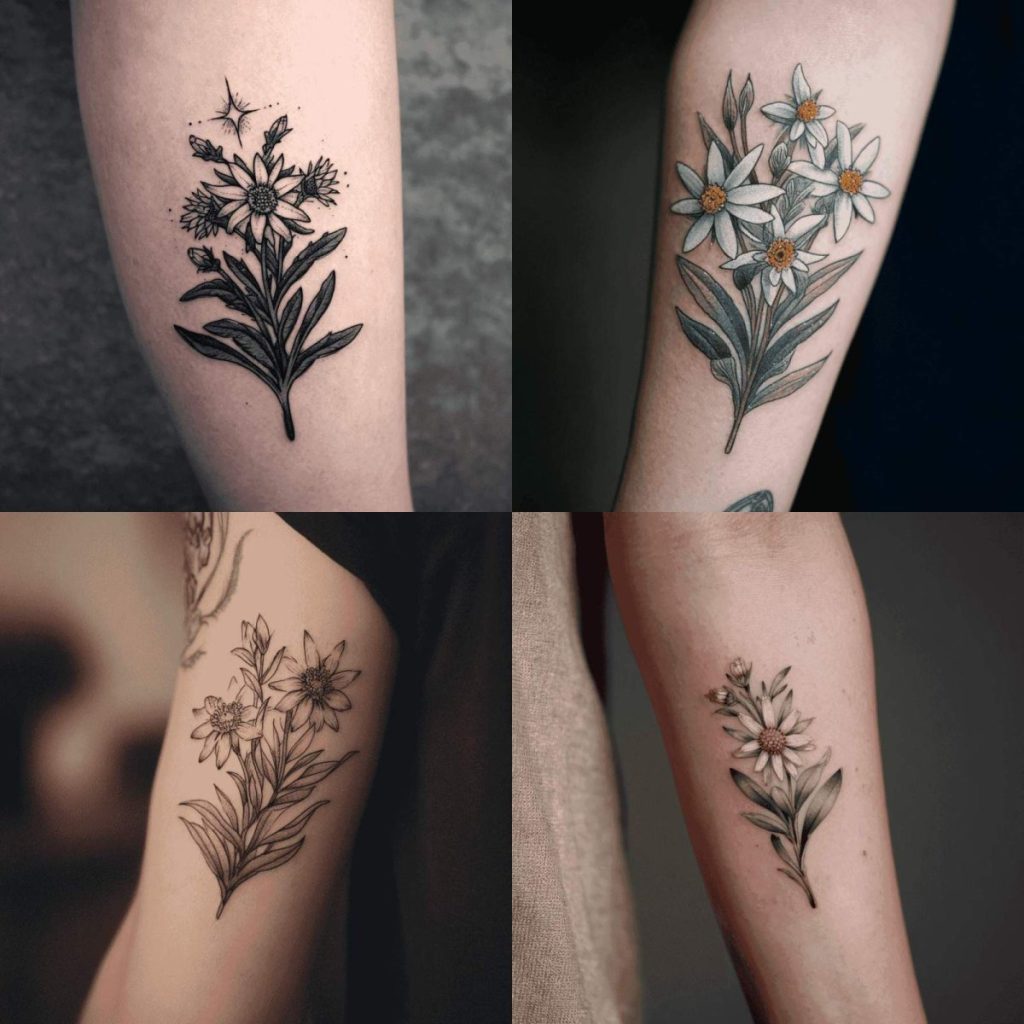 Edelweiss Tattoo Designs