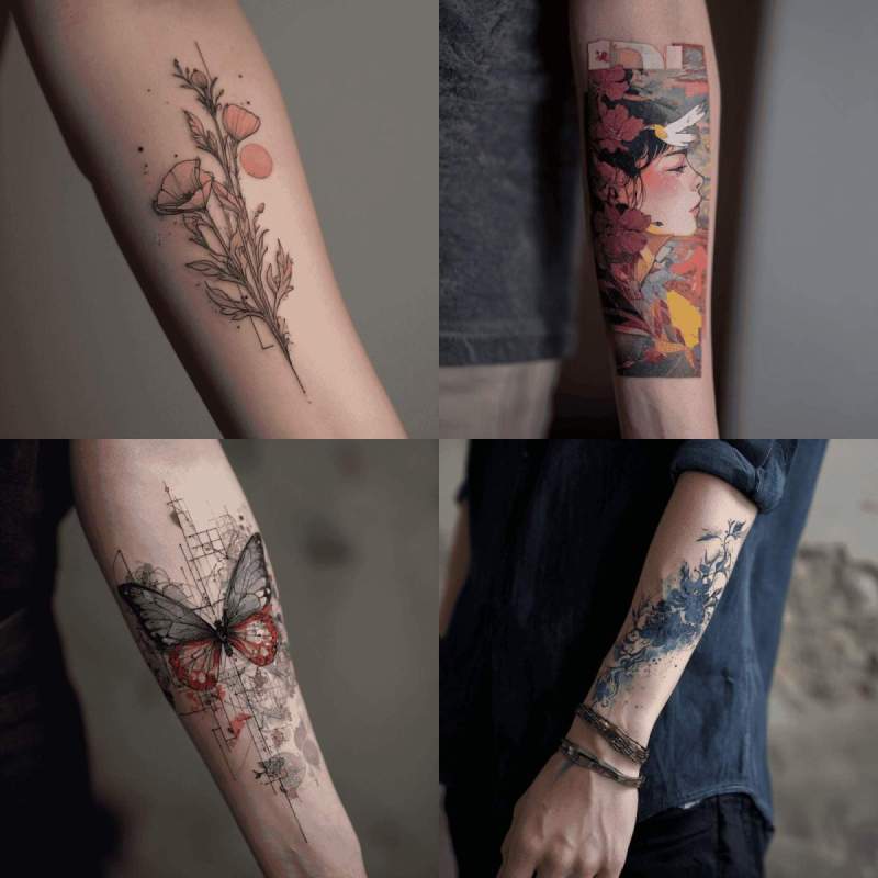 Ephemeral Tattoo Designs