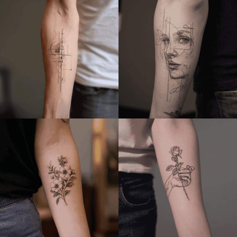 Fine Line Tattoo Zürich