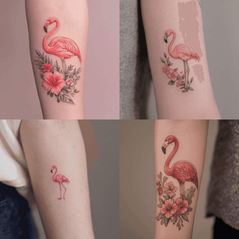 Flamingo Tattoo Designs