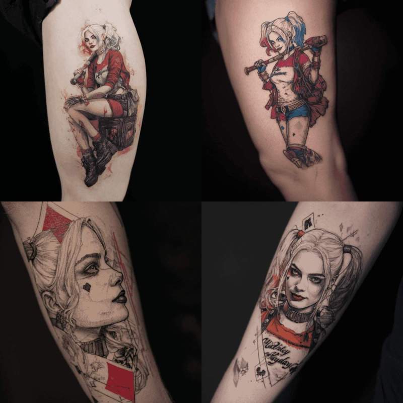 Harley Quinn Tattoo