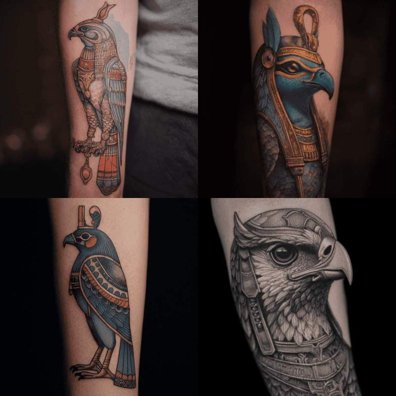 Horus Tattoo Designs