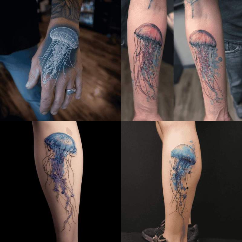 Jellyfish Tattoo Designs