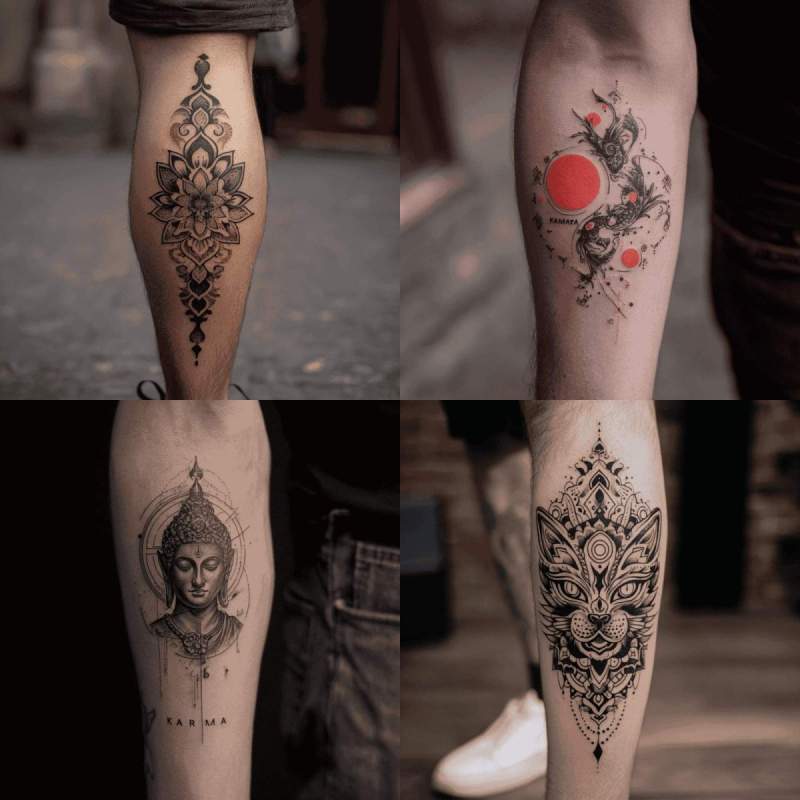 Karma Tattoo Designs
