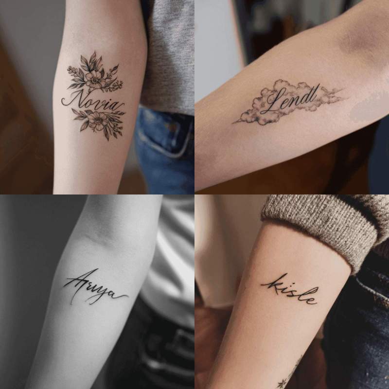 Kindernamen Tattoo Designs