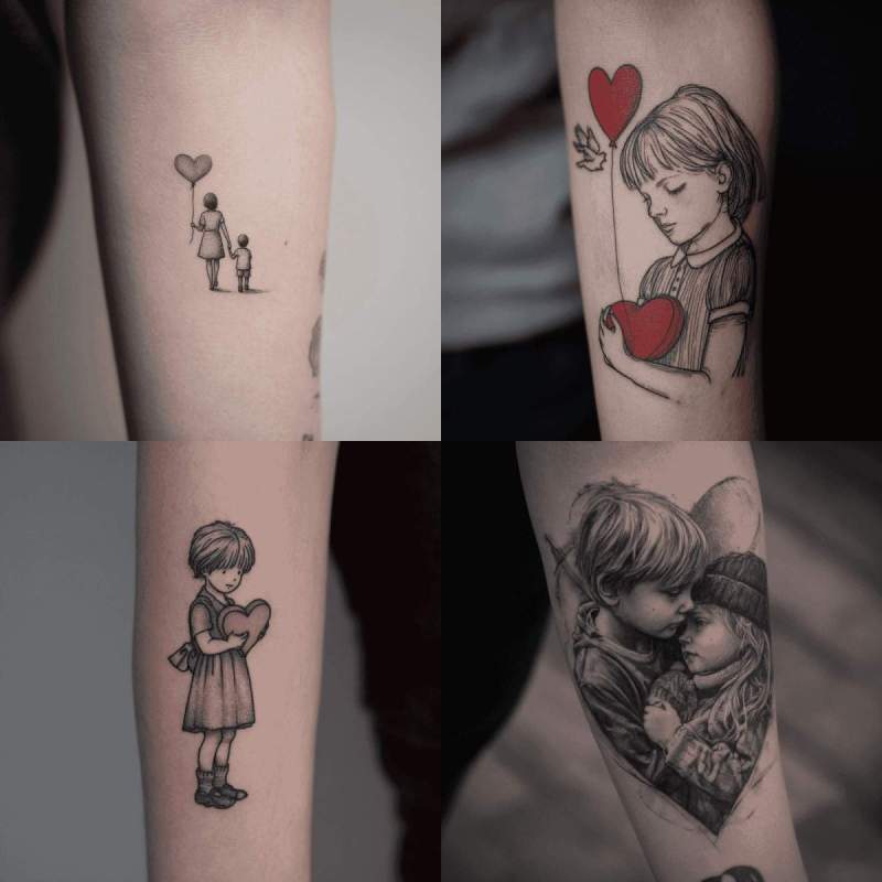 Liebe Zum Kind Tattoo