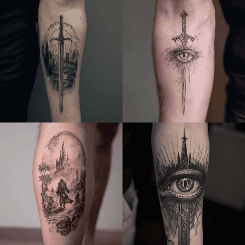 Lotr Tattoo Designs