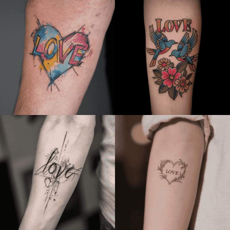 Love Tattoo Designs