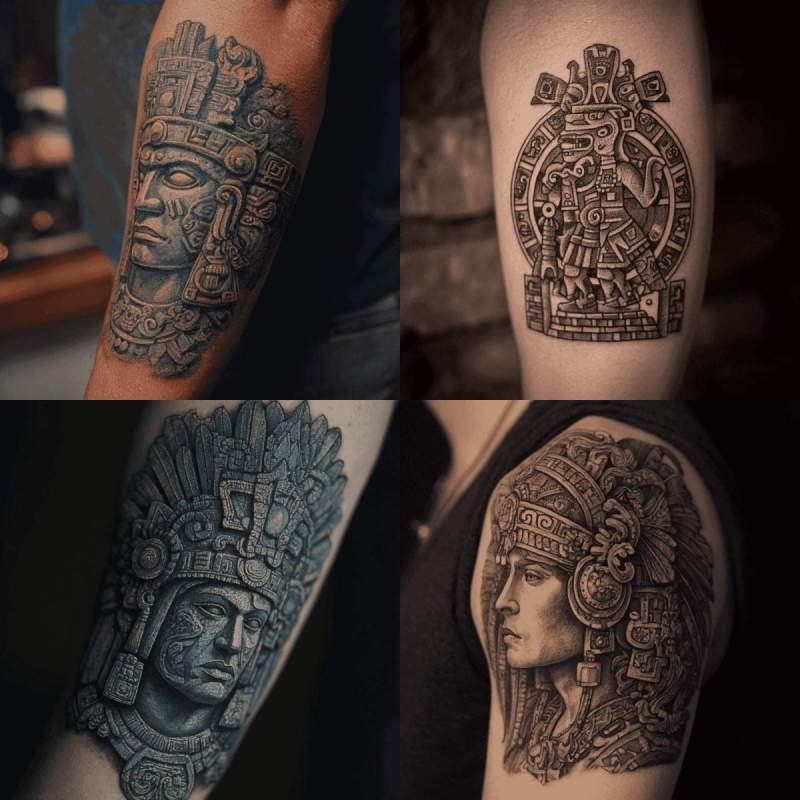 Maya Tattoo Designs