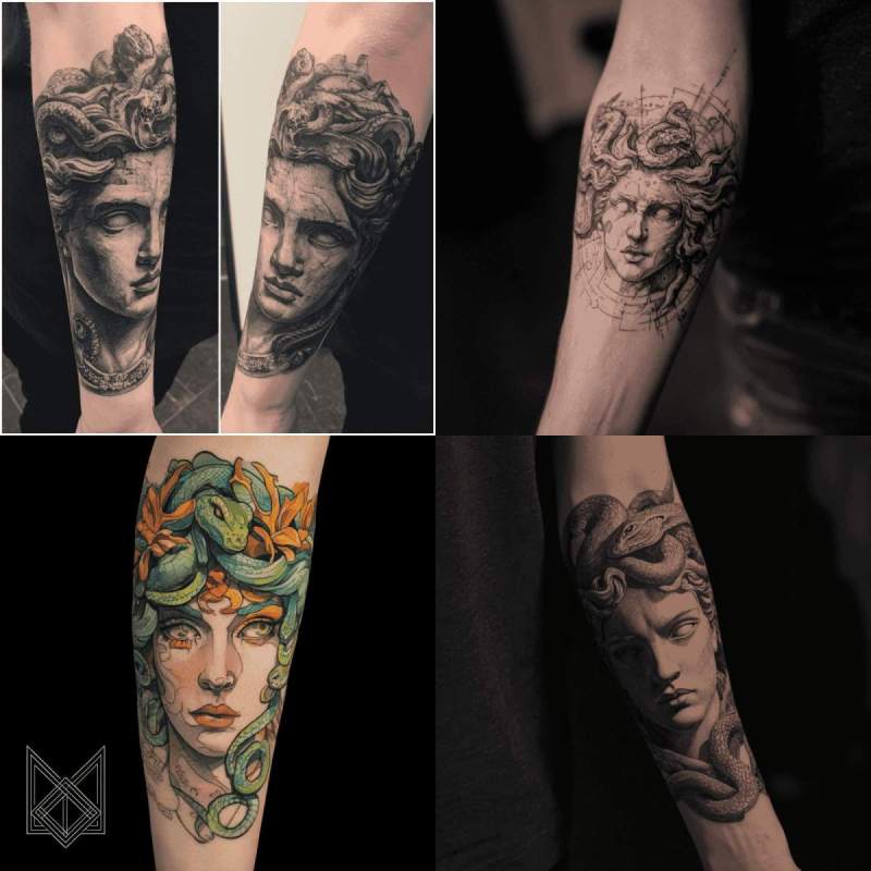 Medusa Tattoo Designs
