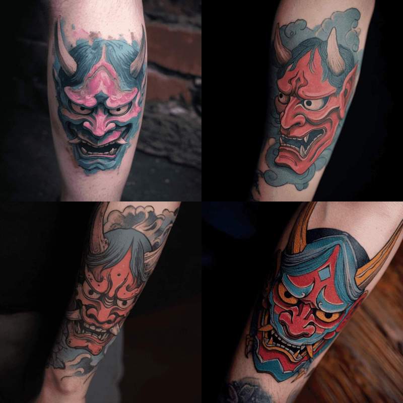 Oni Tattoo Designs