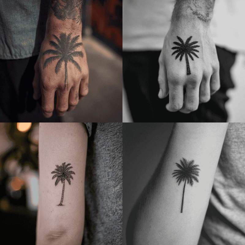 Palm Tattoo Designs