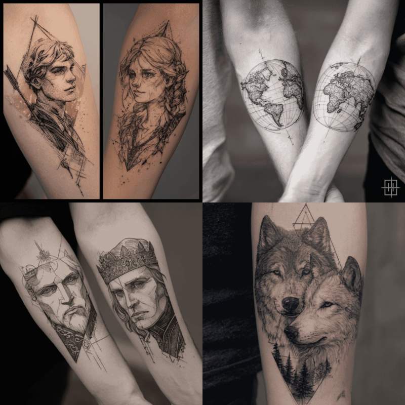 Partner Tattoo Ideen von Experten in Schweiz