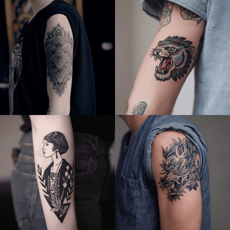 Patch Tattoo Designs