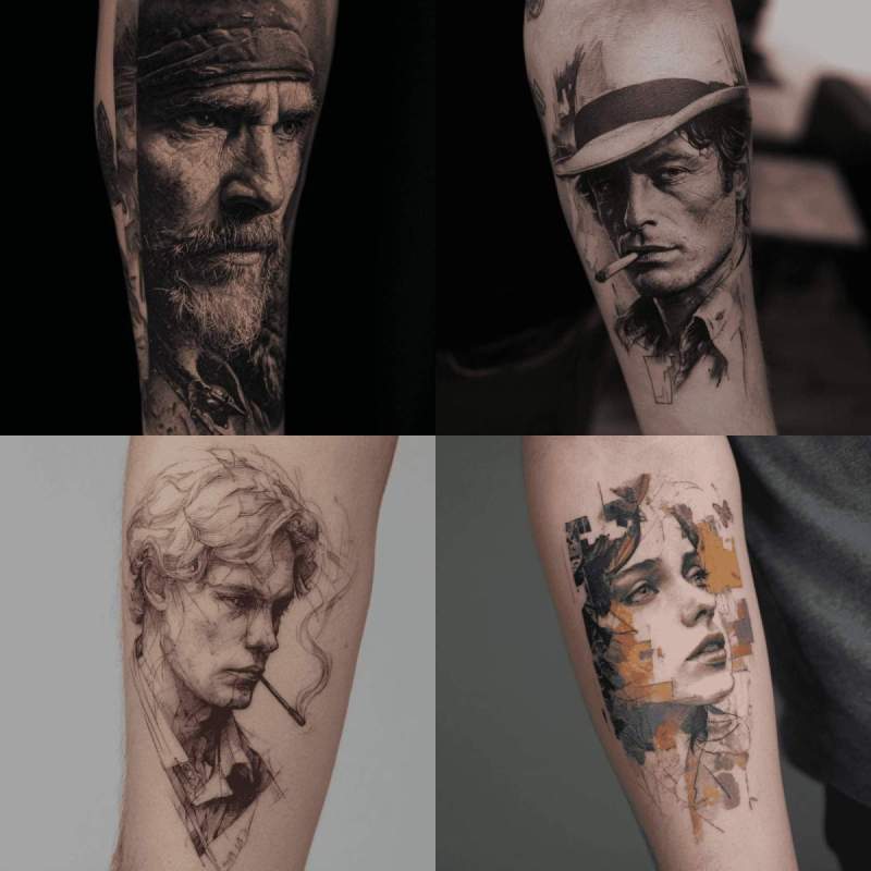 Portrait Tattoo Designs