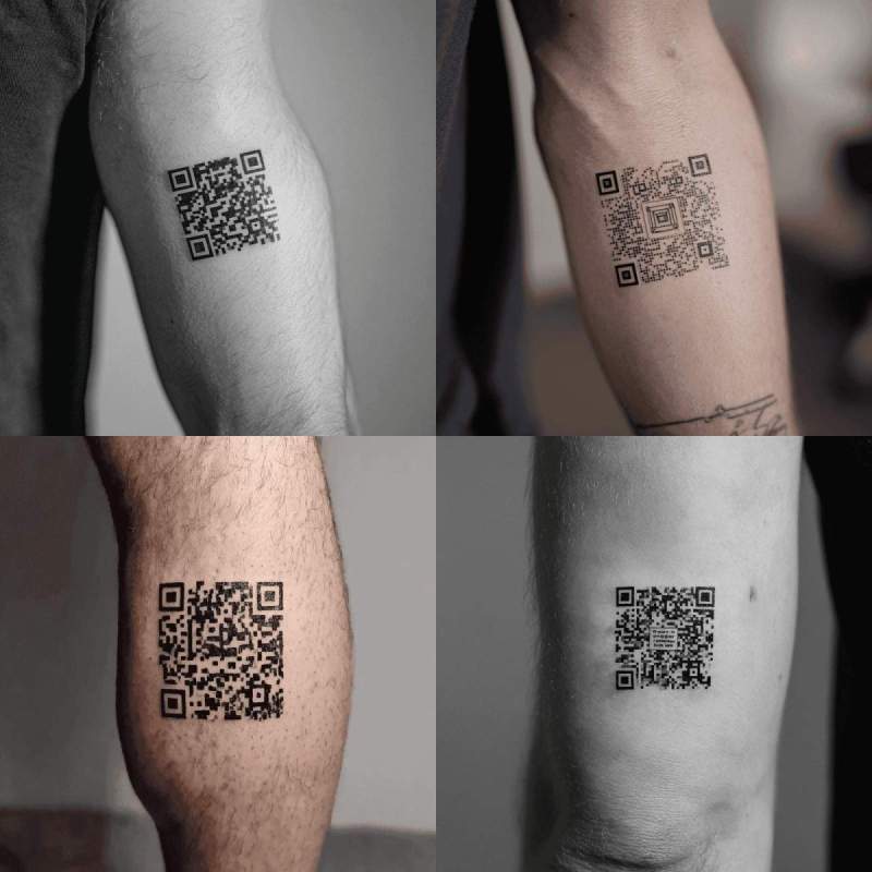Qr Code Tattoo