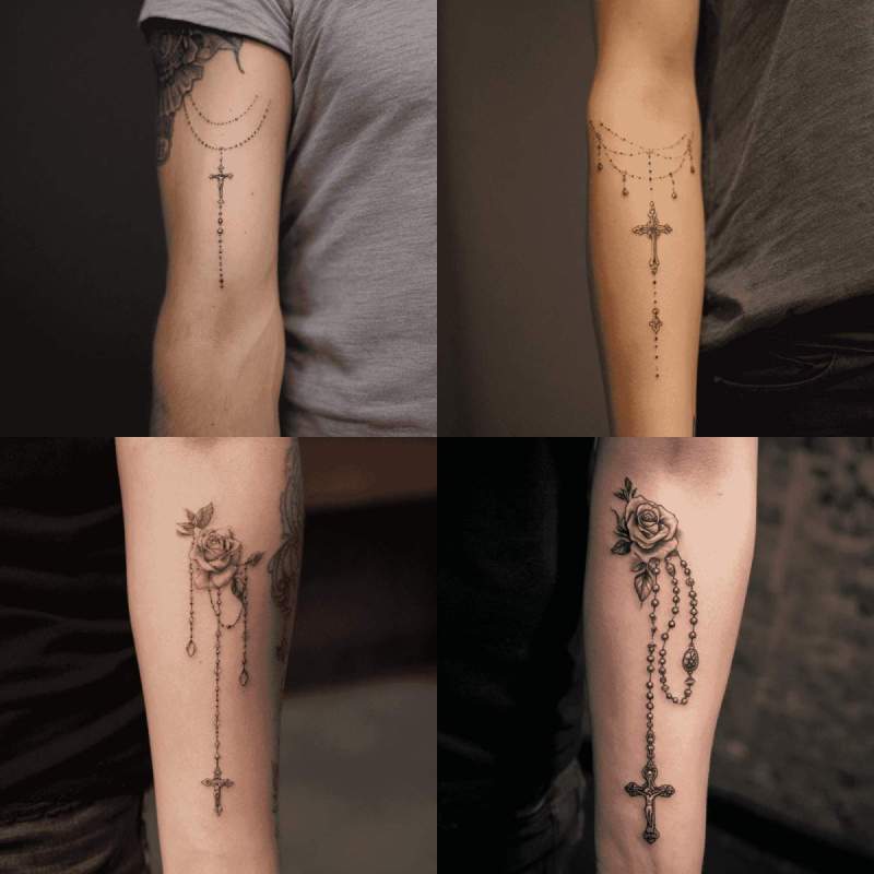 Rosenkranz Tattoo Designs