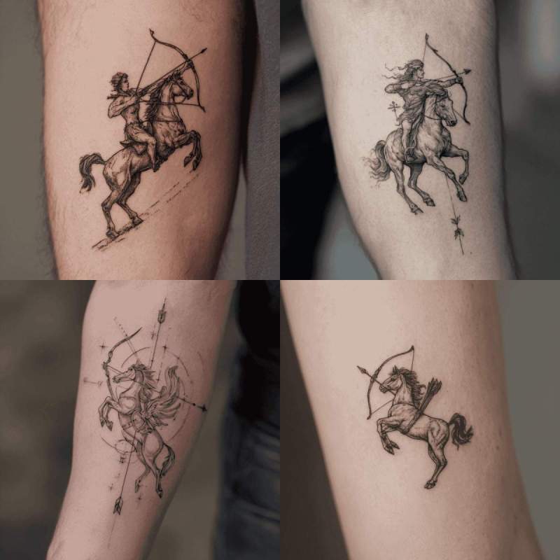 Schütze Tattoo Designs