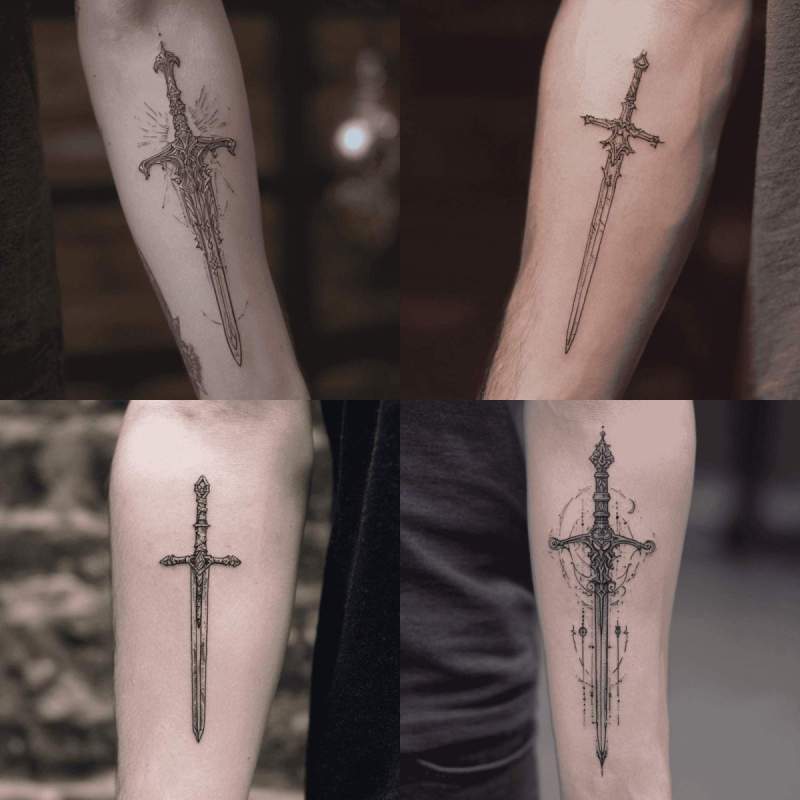 Schwert Tattoo Designs