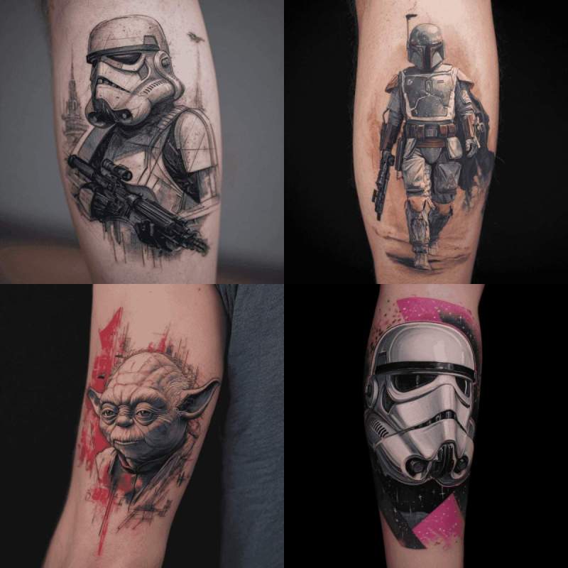 Star Wars Tattoo Designs