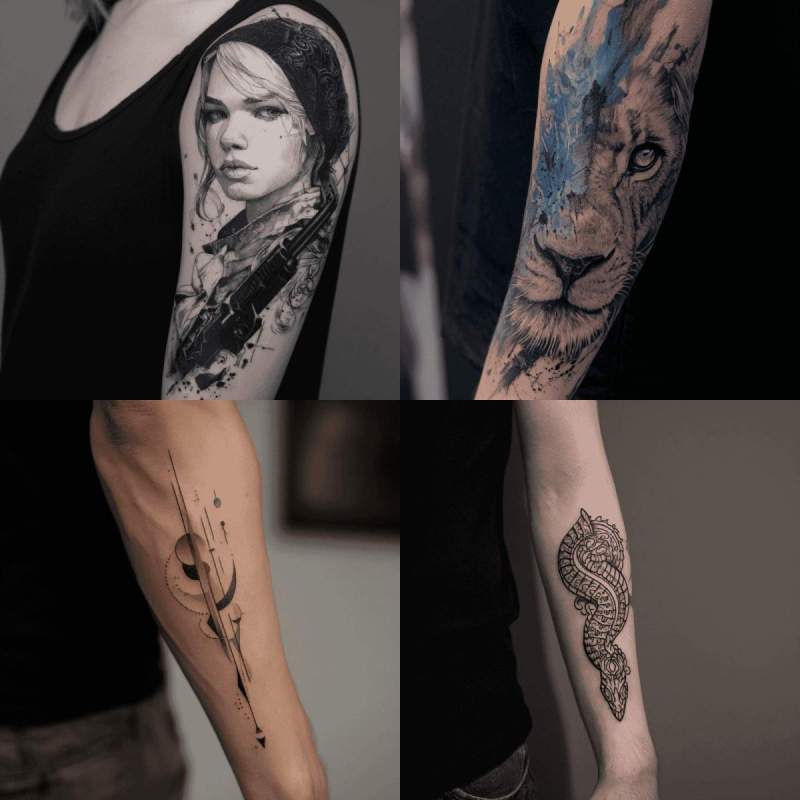 Tattoo Am Arm