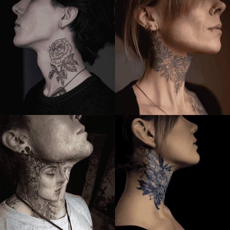 Tattoo Am Hals