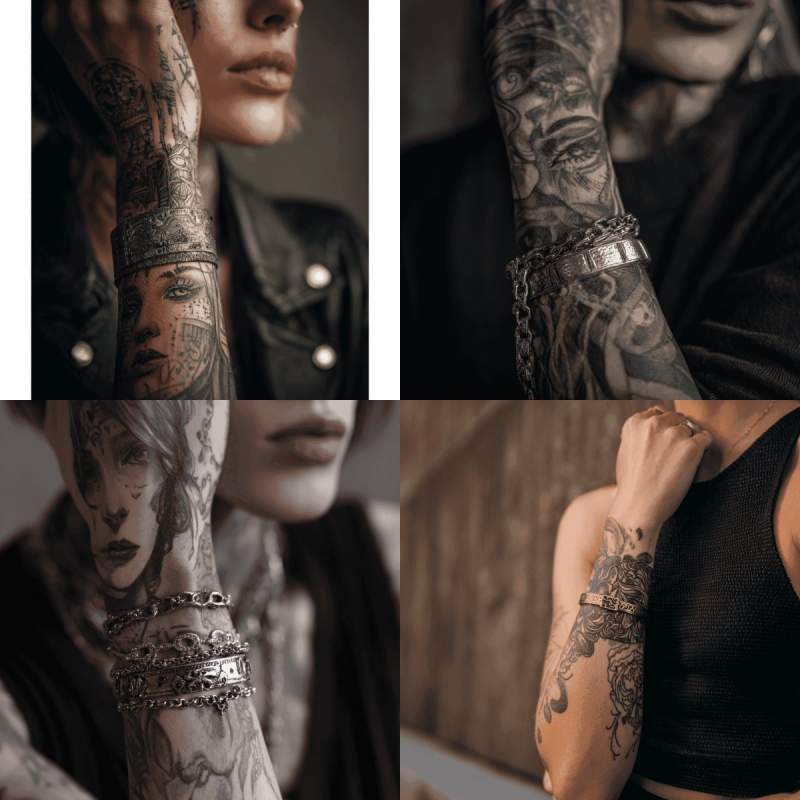 Tattoo Armband Frau Designs