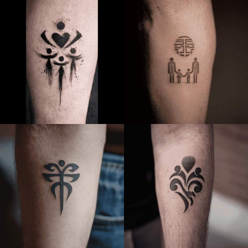 Tattoo Familie Symbol Designs
