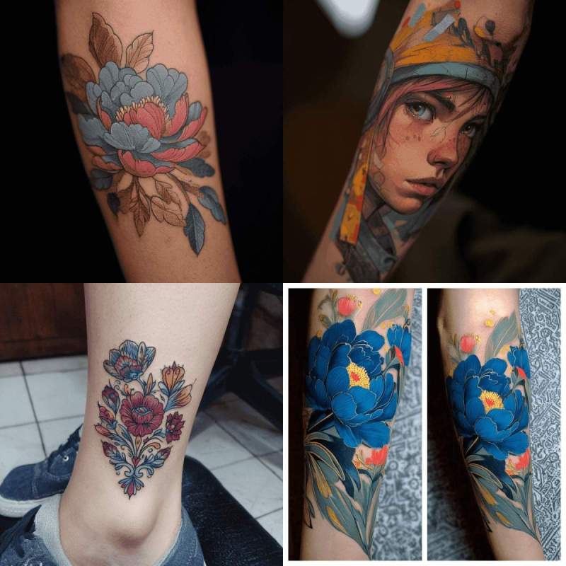 Tattoo Farbe Designs