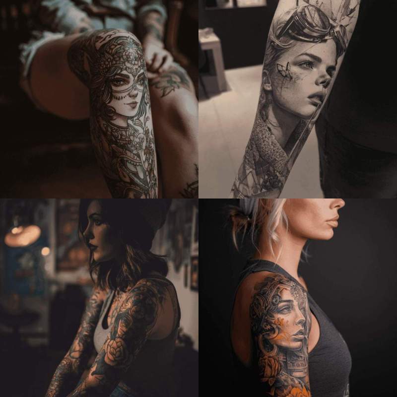 Tattoo Frau