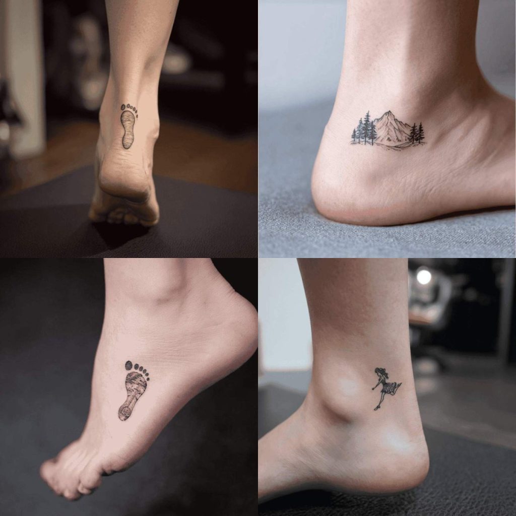 Tattoo Fuü Frau Klein Designs