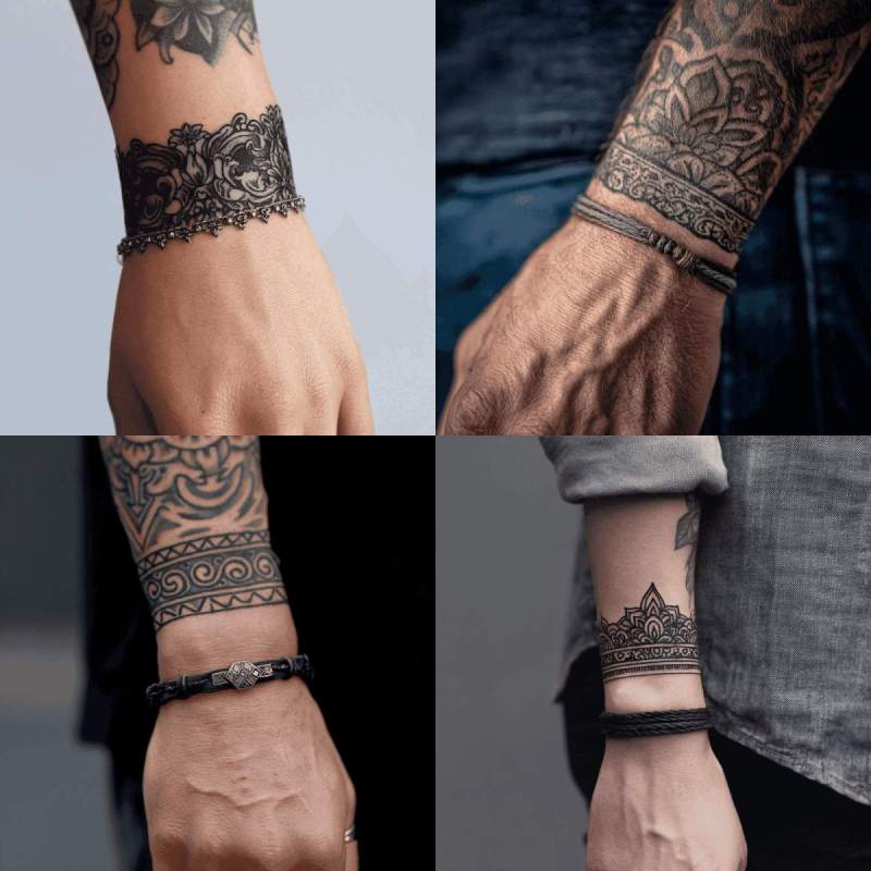 Tattoo Handgelenk Armband