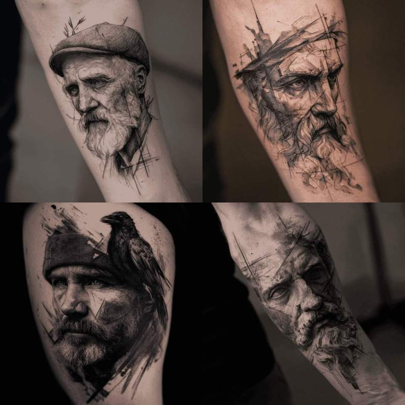 Tattoo Idee Mann