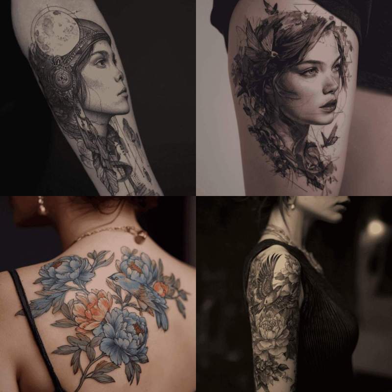 Tattoo Ideen Frauen von Experten in Schweiz