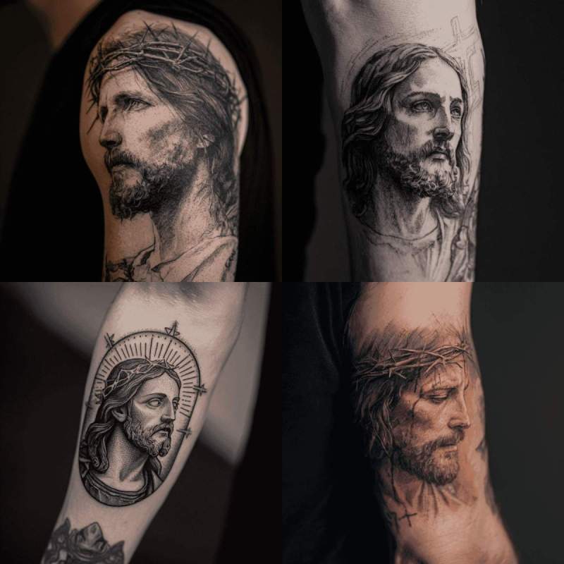 Tattoo Jesus Designs