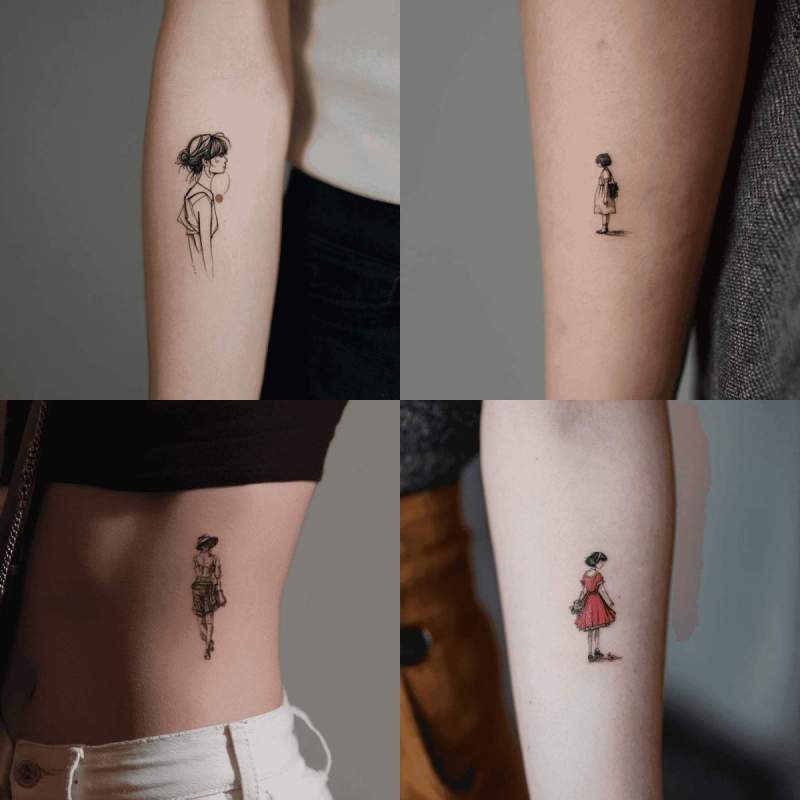 Tattoo Klein Frau