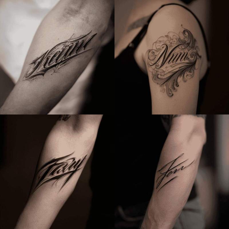 Tattoo Lettering Designs