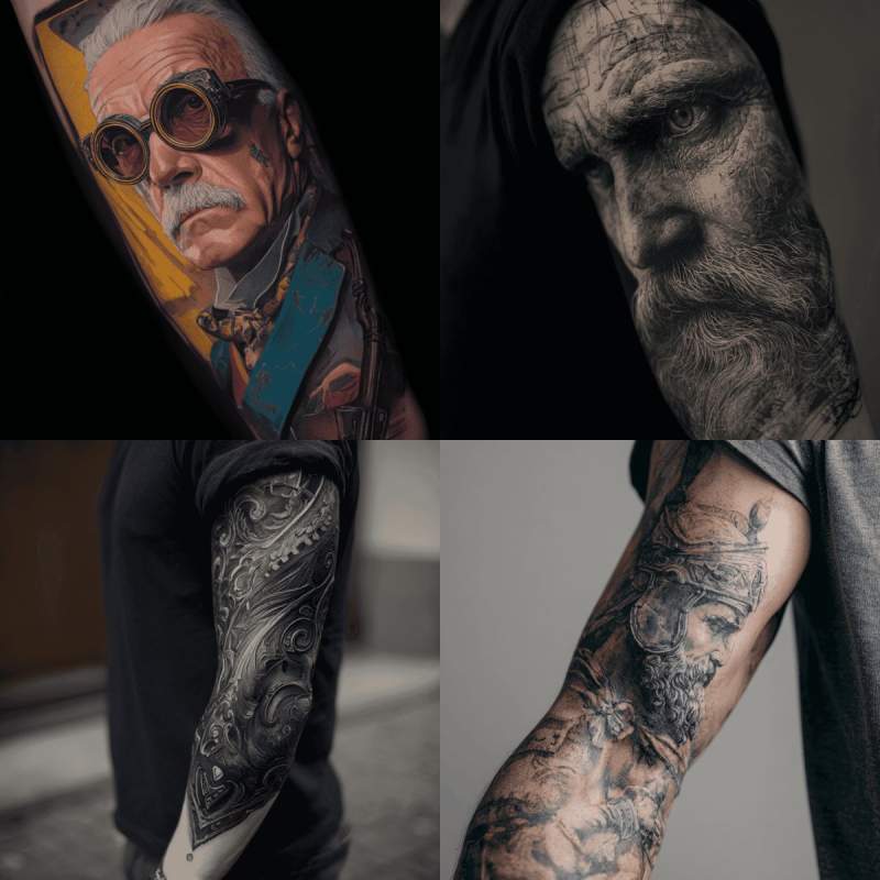 Tattoo Mann Arm Designs